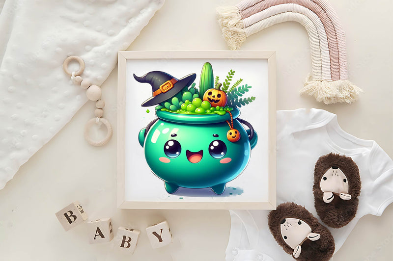 Halloween Cauldron Clipart Bundle - CraftNest - Digital Crafting and Art