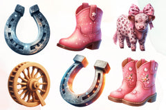 Cowboy Clipart Bundle - CraftNest - Digital Crafting and Art