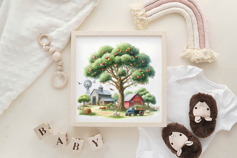 Farm Collection Clipart Bundle - CraftNest - Digital Crafting and Art