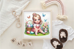 Easter Girl Clipart Bundle 1 - CraftNest - Digital Crafting and Art