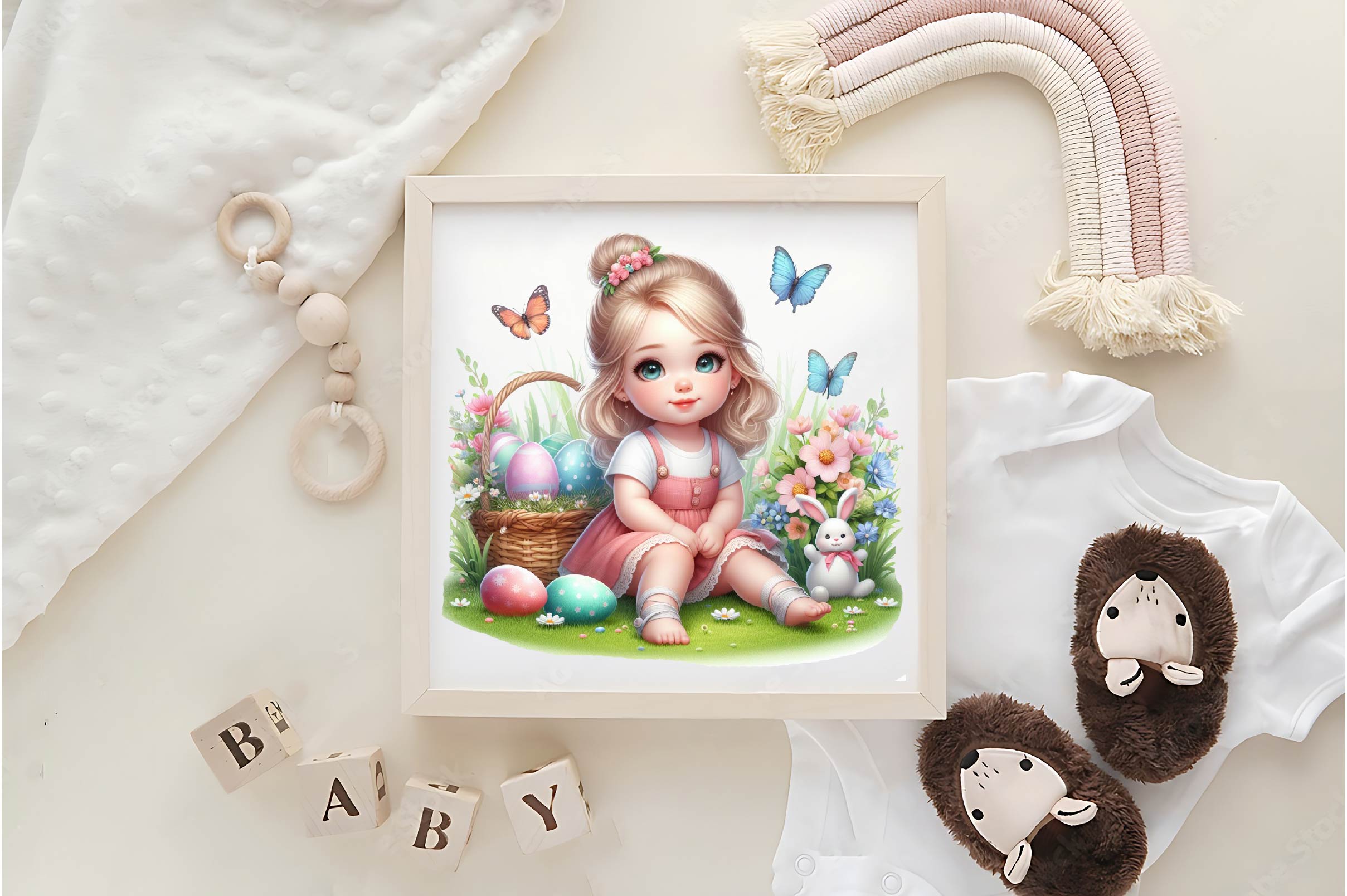 Easter Girl Clipart Bundle 1 - CraftNest - Digital Crafting and Art