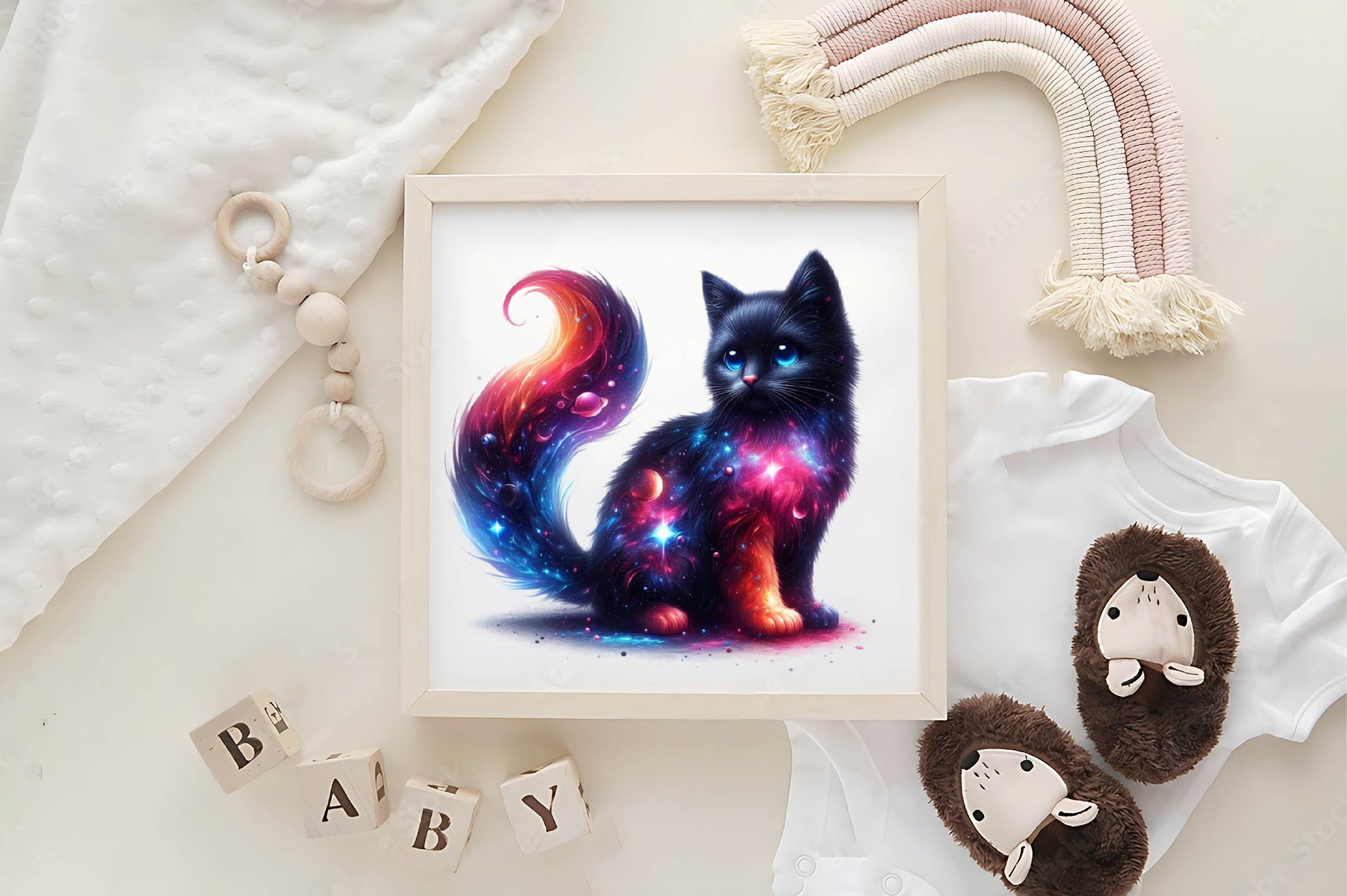 Celestial Black Cat Magic Cat Clipart Bundle - CraftNest - Digital Crafting and Art