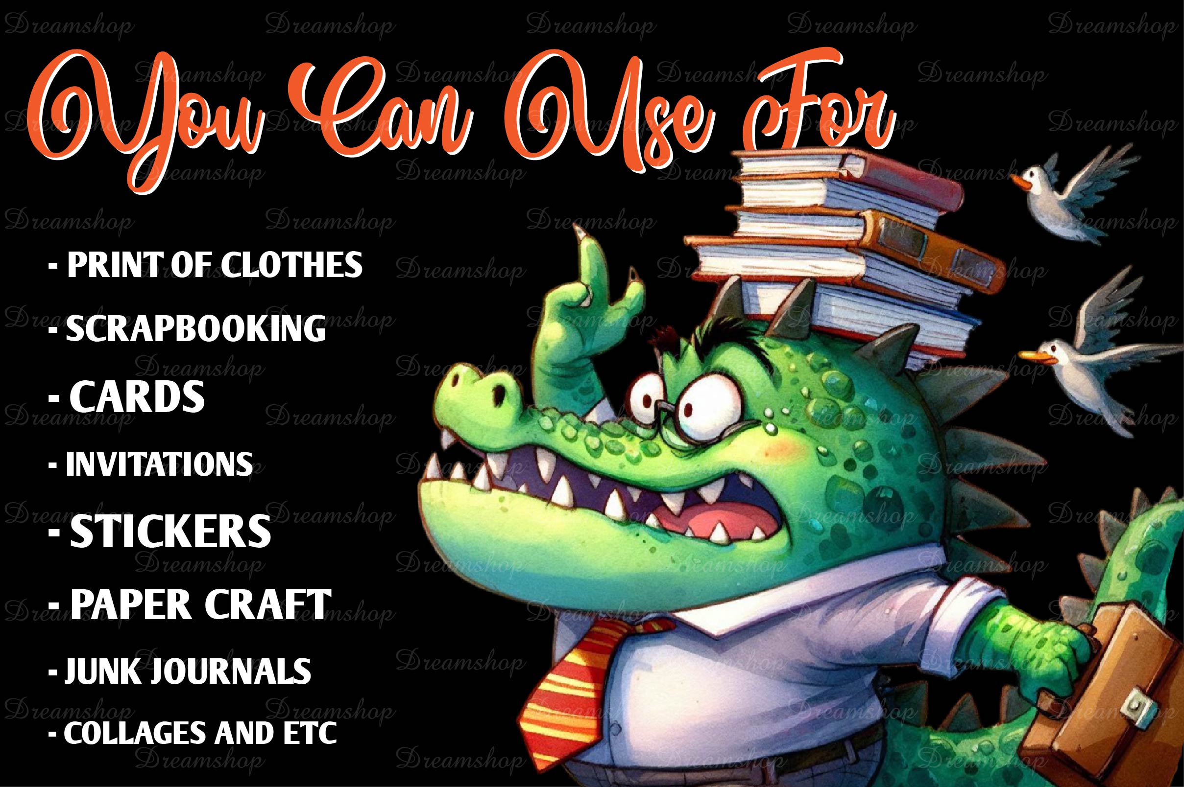 Funny Alligators Clipart Bundle - CraftNest - Digital Crafting and Art