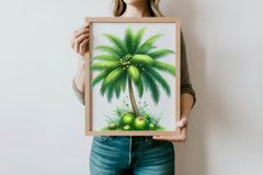 Palm Tree Clipart Bundle 1 - CraftNest - Digital Crafting and Art