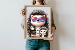 Father With Baby Animals Clipart Bundle - CraftNest - Digital Crafting and Art