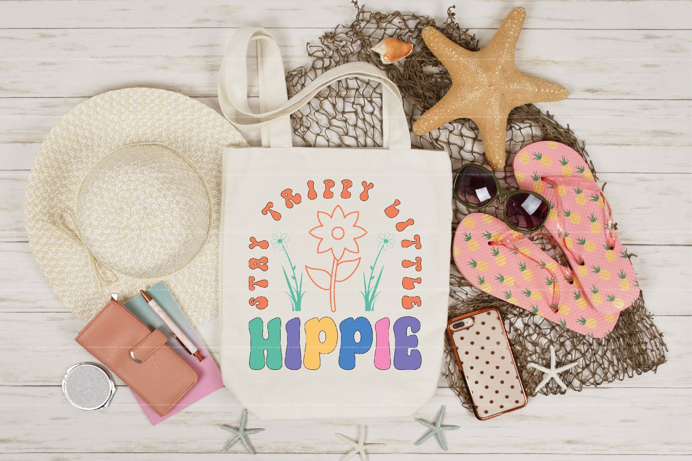 Retro Groovy Quote SVG Bundle