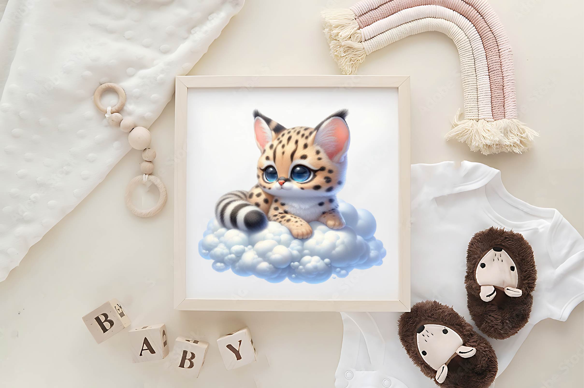 Cute Serval Clipart Bundle - CraftNest - Digital Crafting and Art