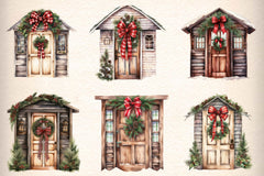 Christmas Cozy Window Clipart Bundle - CraftNest - Digital Crafting and Art