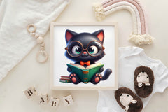 Black Cat Clipart Bundle 1 - CraftNest - Digital Crafting and Art