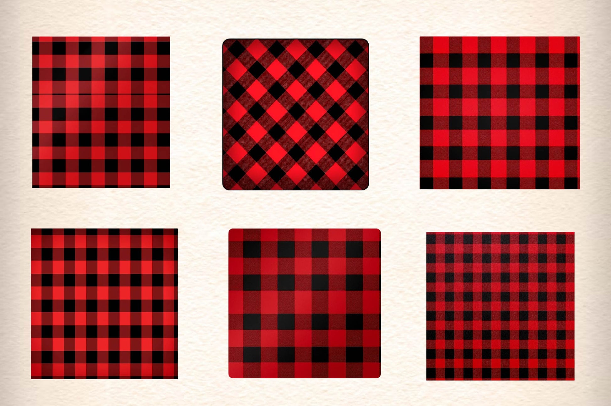 Gingham Pattern Clipart Bundle - CraftNest - Digital Crafting and Art