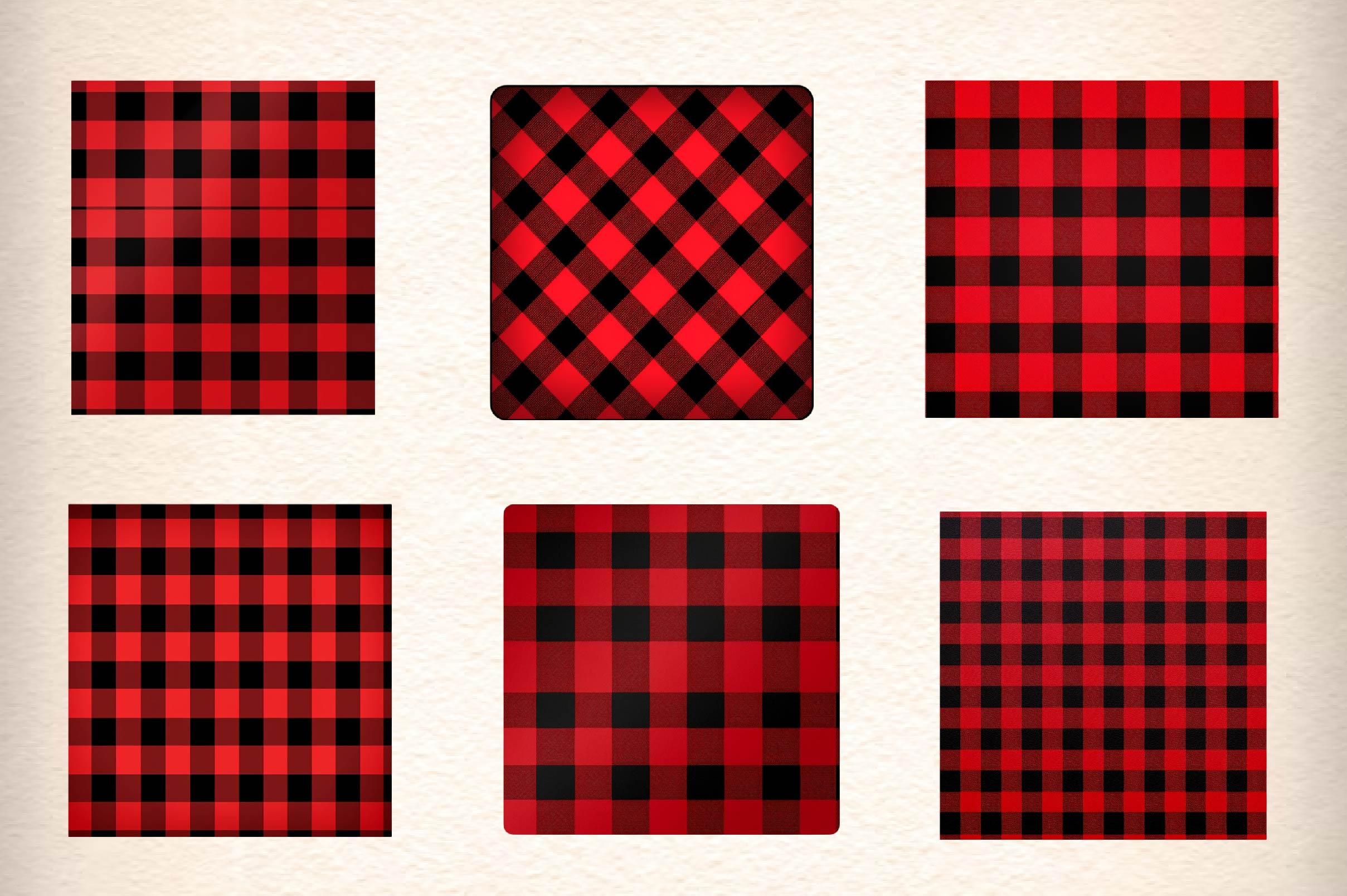 Gingham Pattern Clipart Bundle - CraftNest - Digital Crafting and Art