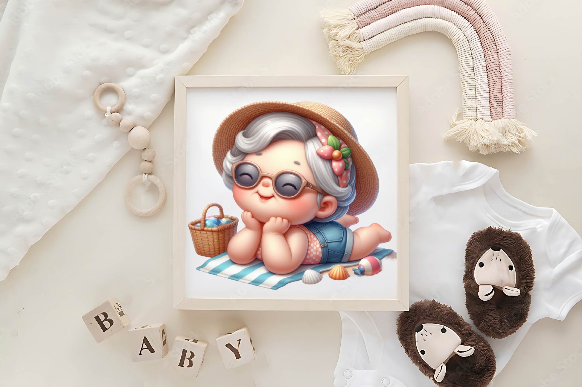 Funny Summer Grandma Clipart Bundle - CraftNest - Digital Crafting and Art