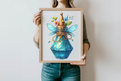 Fairy Potions Clipart Bundle - CraftNest - Digital Crafting and Art