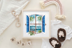 Vintage Nautical Window Clipart Bundle - CraftNest - Digital Crafting and Art