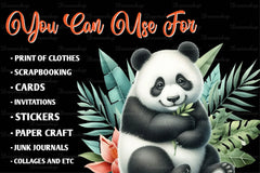 Jungle Animals Clipart Bundle - CraftNest - Digital Crafting and Art