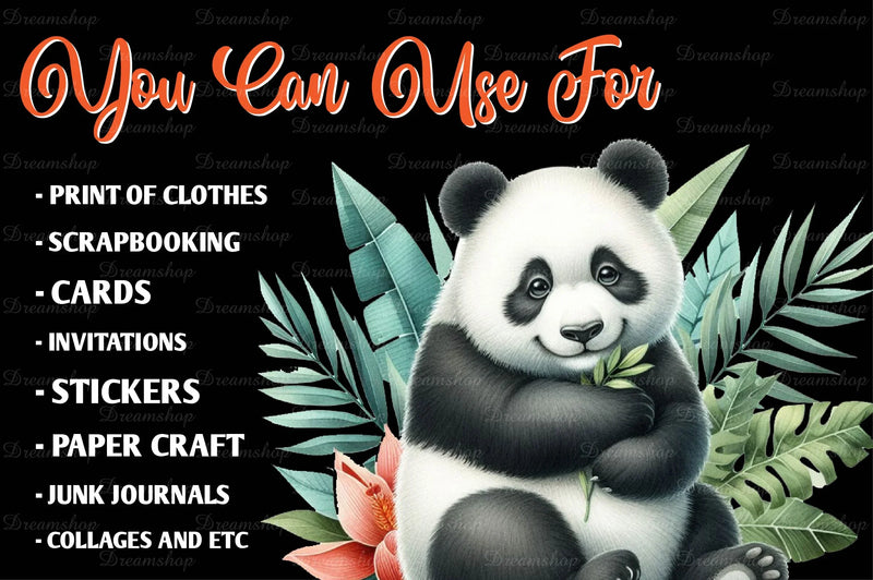 Jungle Animals Clipart Bundle - CraftNest - Digital Crafting and Art