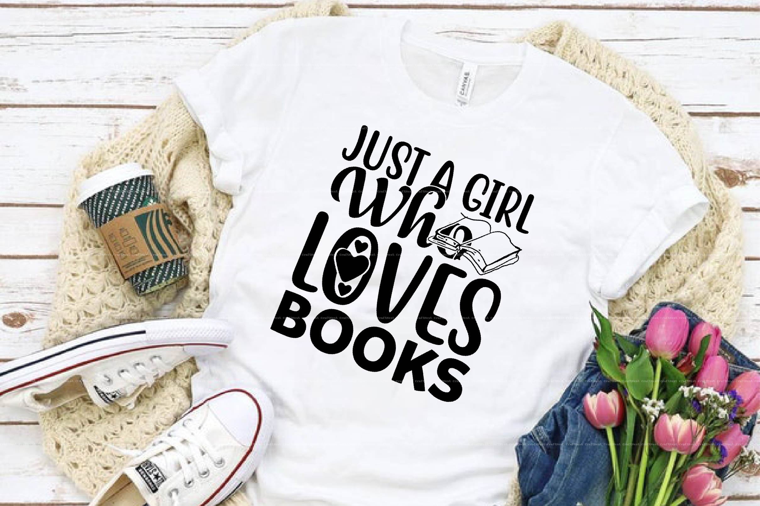 Book Lover SVG Design Bundle