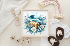 Blue And Ivory Treasures Clipart Bundle - CraftNest - Digital Crafting and Art