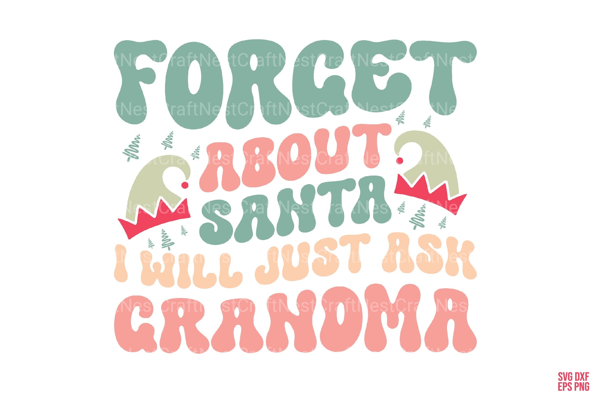 Retro Christmas Quotes Bundle - CraftNest - Digital Crafting and Art