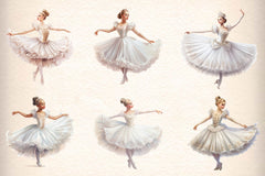Ballerina Clipart Bundle - CraftNest - Digital Crafting and Art