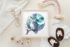 Celestial Owls Clipart Bundle - CraftNest - Digital Crafting and Art