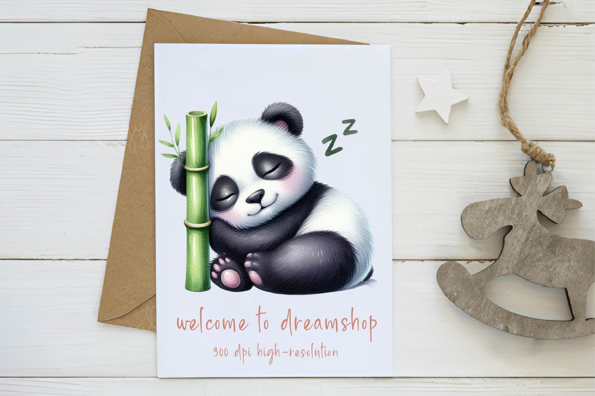 Bamboo Panda Cub Clipart Bundle - CraftNest - Digital Crafting and Art
