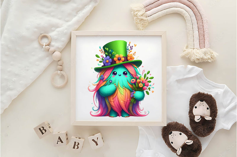 St Patrick Monsters Clipart Bundle - CraftNest - Digital Crafting and Art