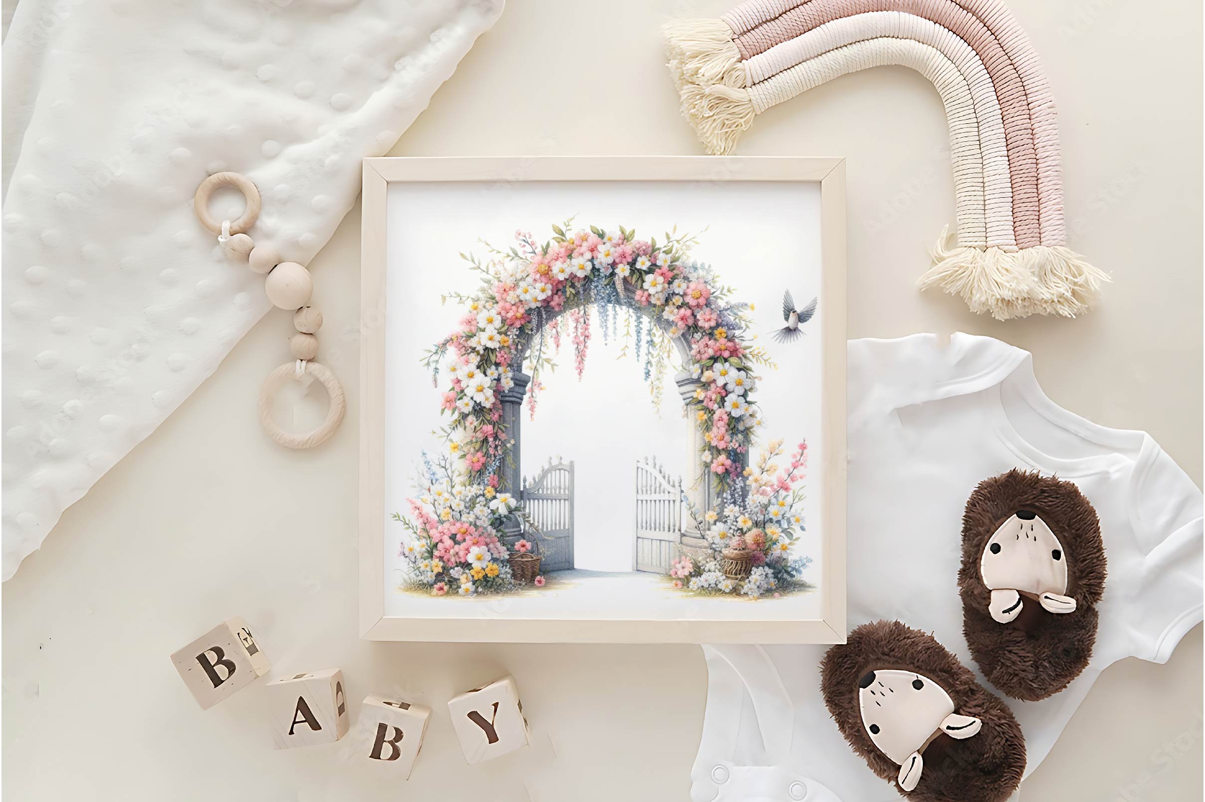 Spring Arches Clipart Bundle - CraftNest - Digital Crafting and Art