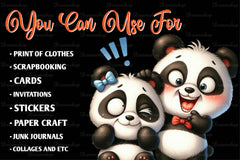 Funny Best Friend Animals Clipart Bundle - CraftNest - Digital Crafting and Art