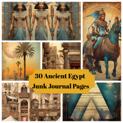 Ancient Egypt Junk Journal Pages - CraftNest