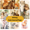 Pony Junk Journal Pages