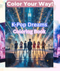 K-pop Dreams Coloring Book Bundle