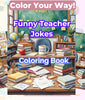 Funny Teacher Jokes Coloring Book Bundle