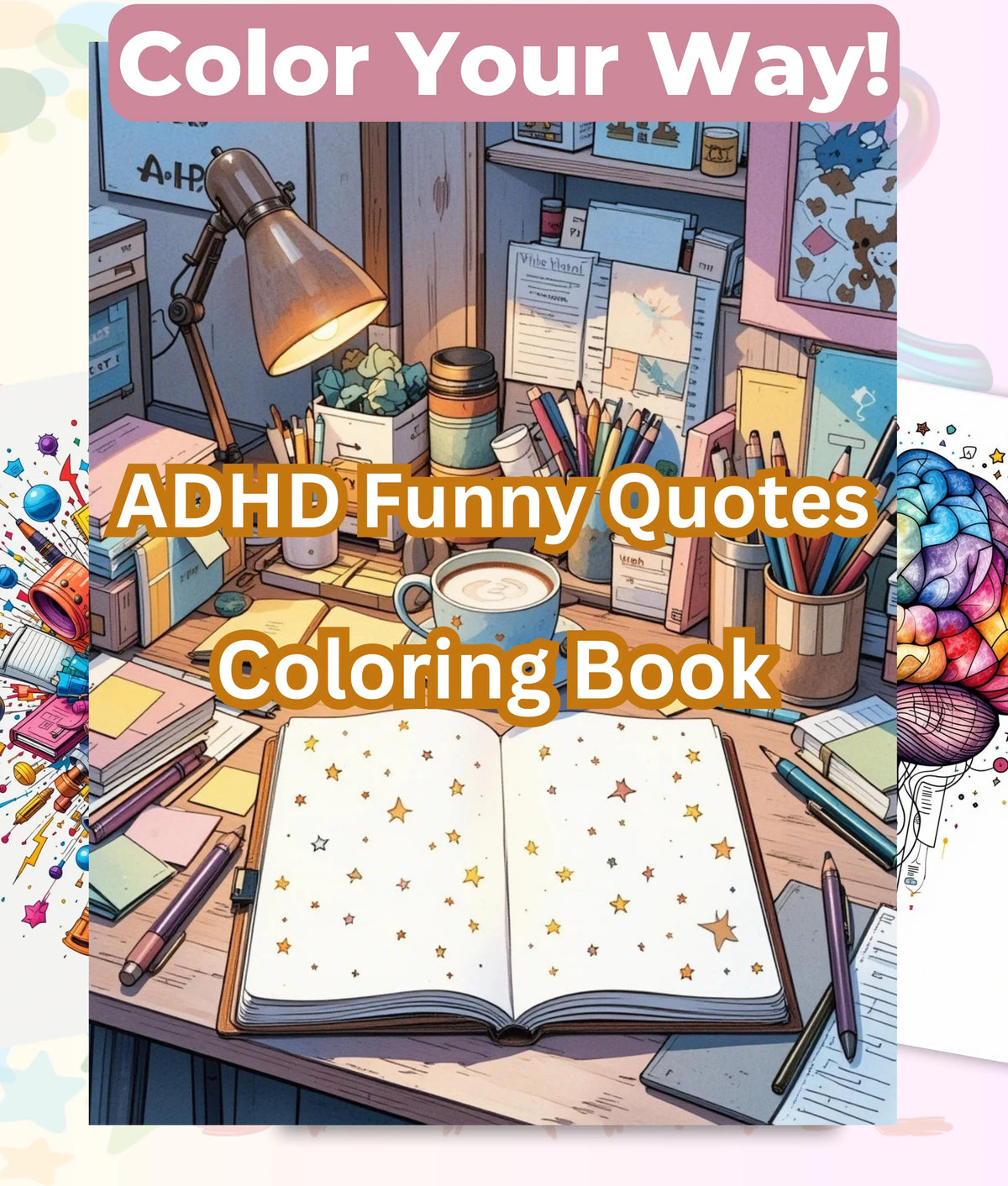 ADHD Coloring Book Bundle