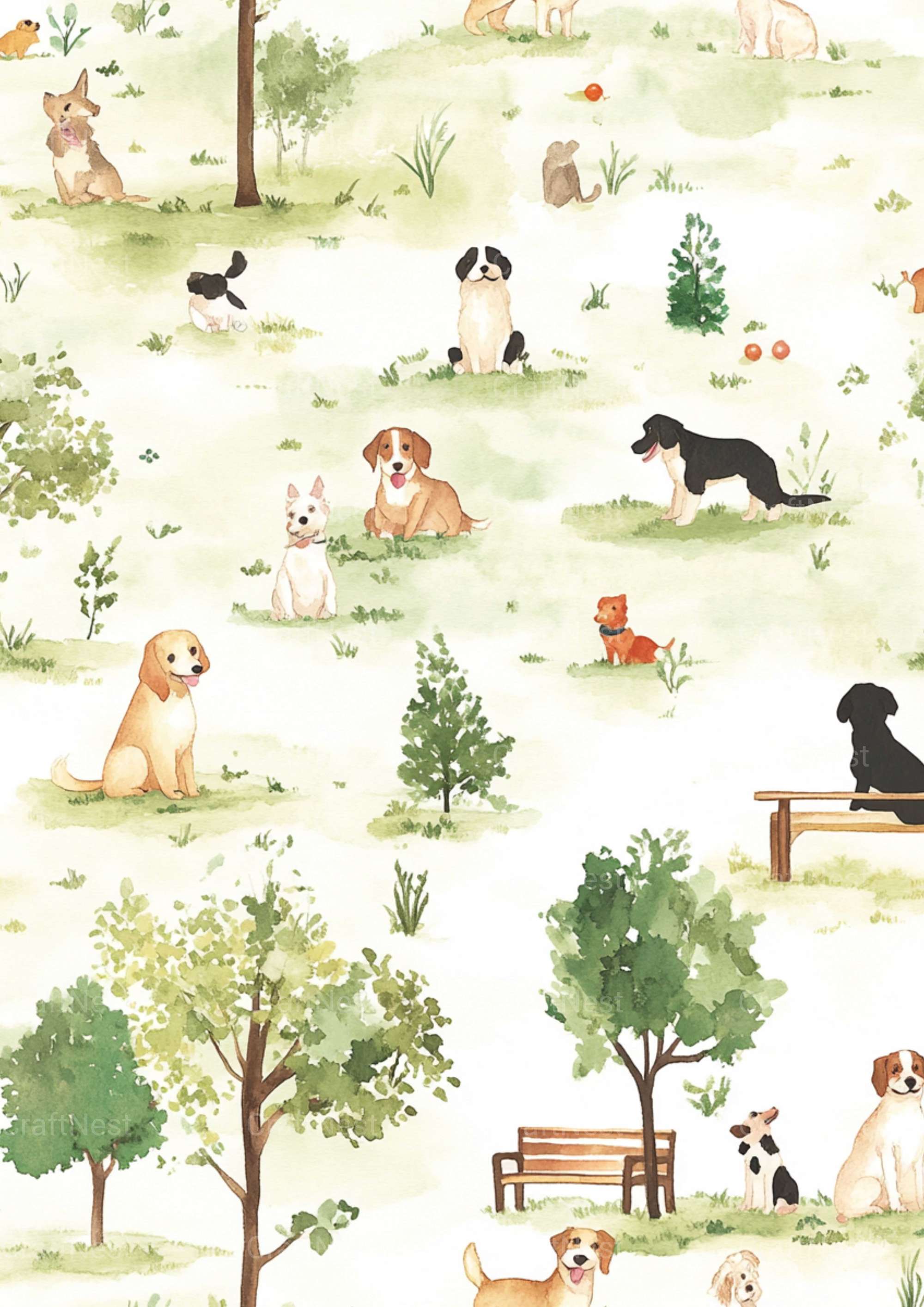 Dog Element Texture Dog Theme Texture Papers