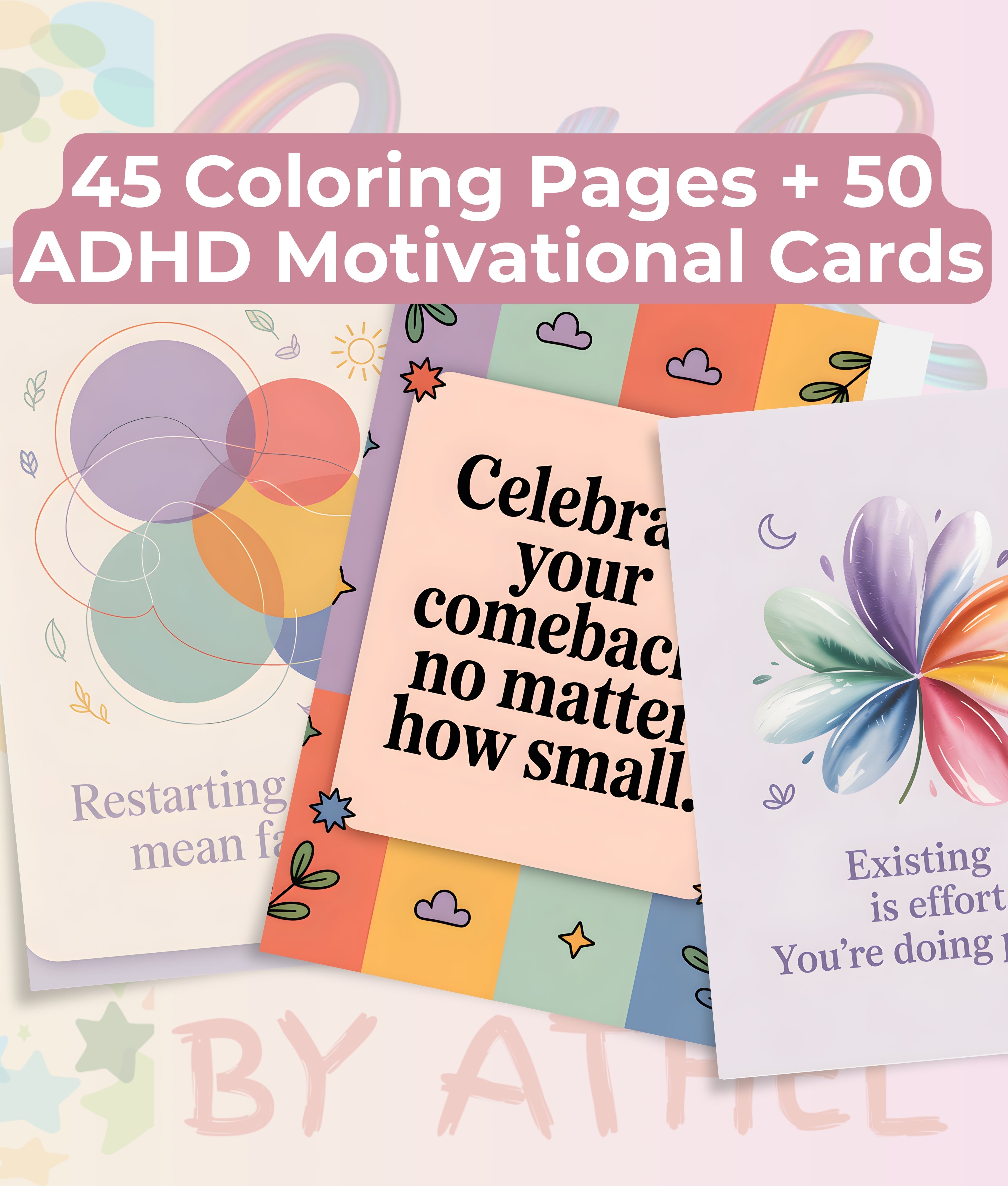 ADHD Coloring Book Bundle
