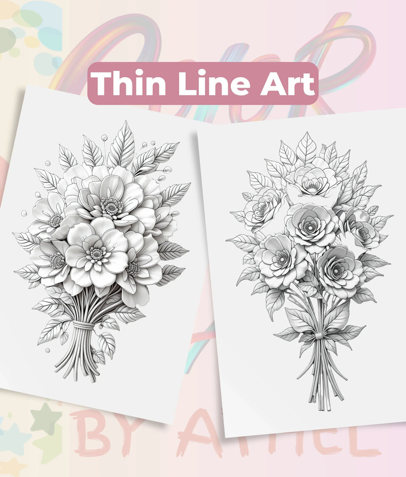 Sculpted Blooms Coloring Book Bundle - CraftNest - Digital Crafting and Art