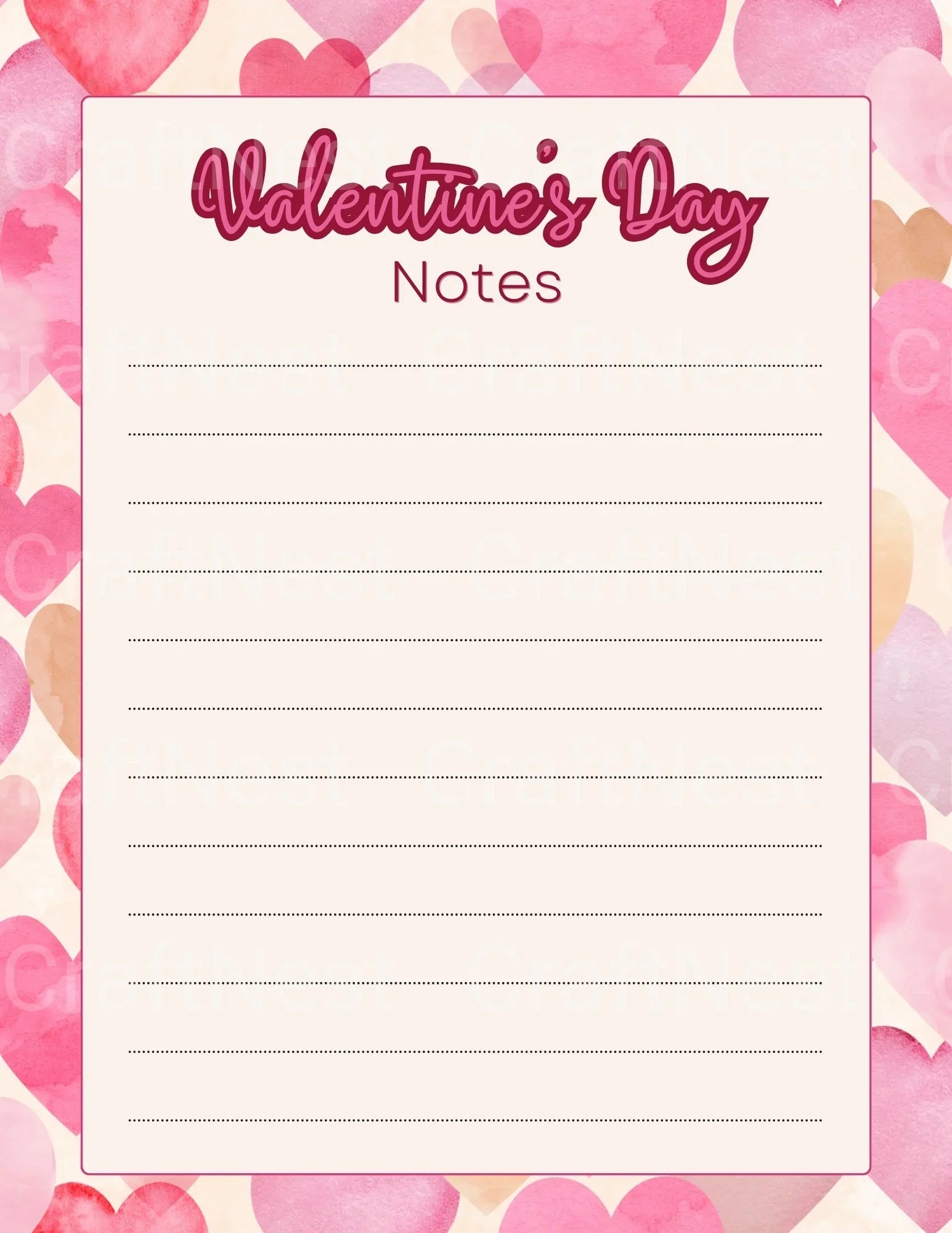 Valentine's Day Activity Book for Kids - CraftNest - Digital Crafting and Art