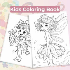 Autumn Fairies Coloring Books for Kids Bundle - CraftNest - Digital Crafting and Art