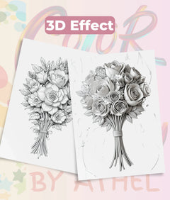 Sculpted Blooms Coloring Book Bundle - CraftNest - Digital Crafting and Art