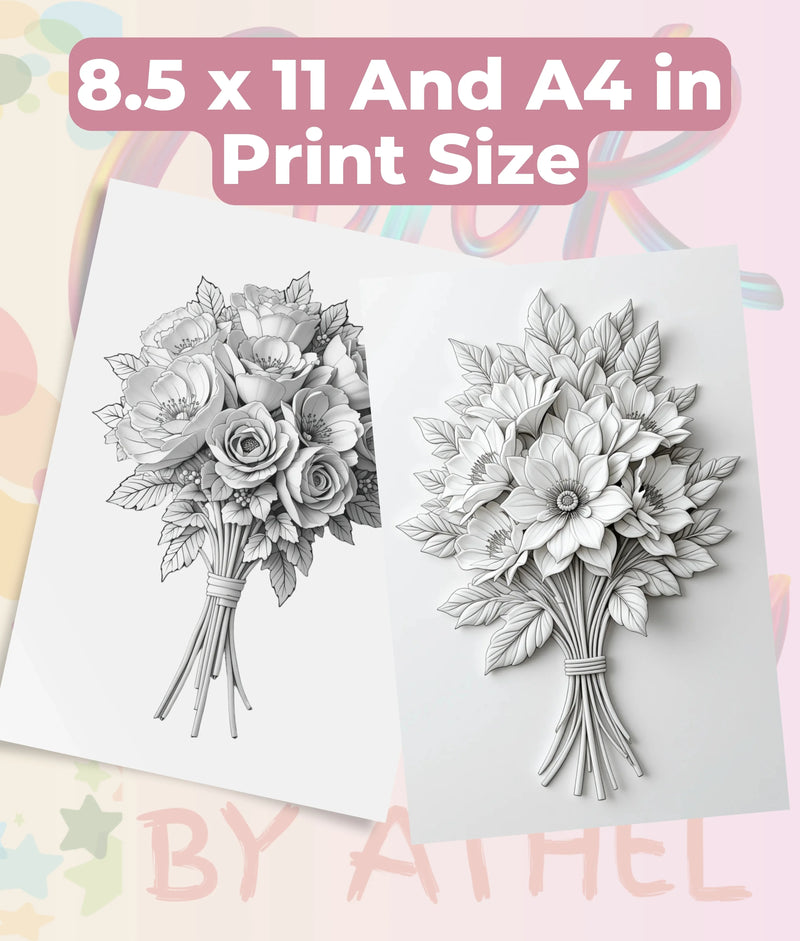 Sculpted Blooms Coloring Book Bundle - CraftNest - Digital Crafting and Art