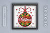 3D Christmas Bauble Ornament Papercut SVG Bundle