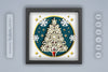 3D Christmas Snowflake Tree Papercut SVG Bundle