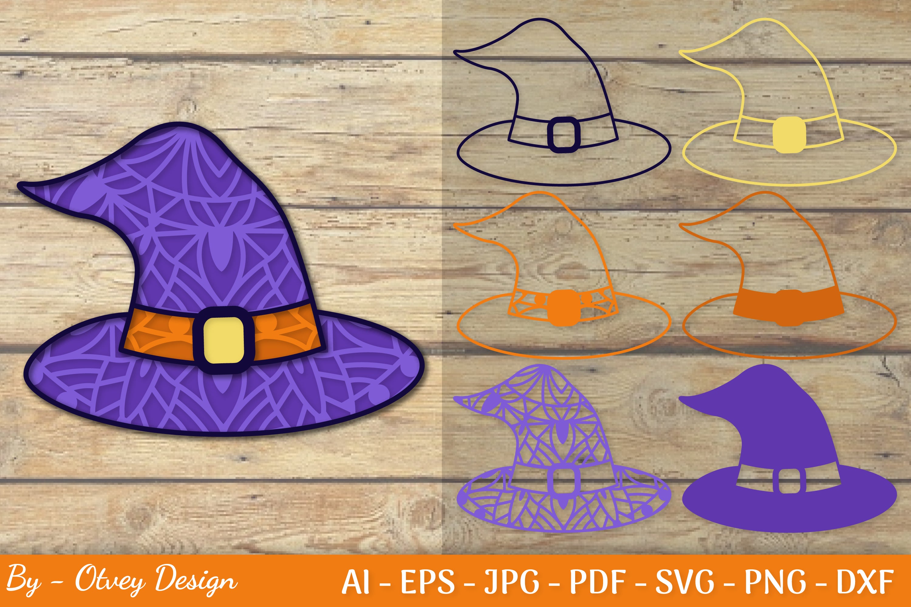 3D Layered Halloween SVG Bundle
