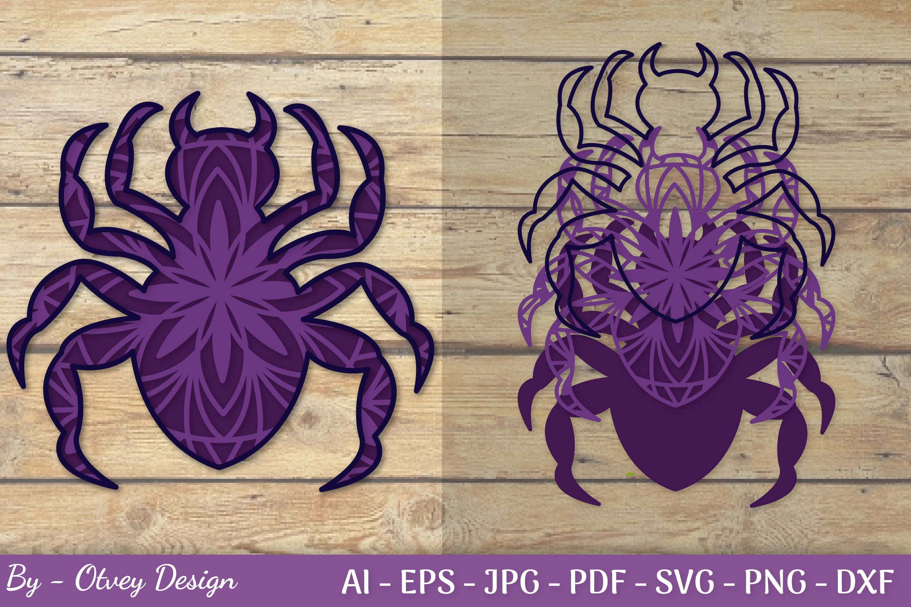 3D Layered Halloween SVG Bundle