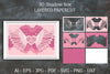 3D Shadow Box Love Angel Wings Layered Papercut SVG Bundle