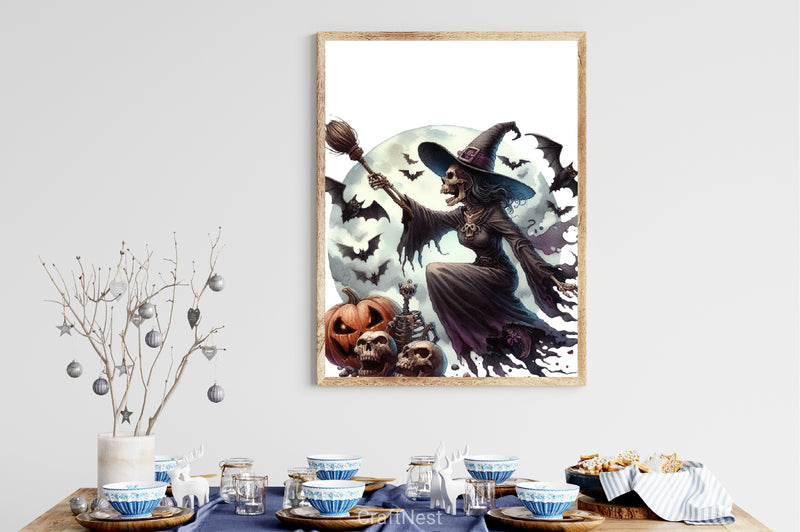 Halloween Witch Clipart Bundle - CraftNest - Digital Crafting and Art