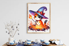 Witch Cat Clipart Bundle - CraftNest - Digital Crafting and Art