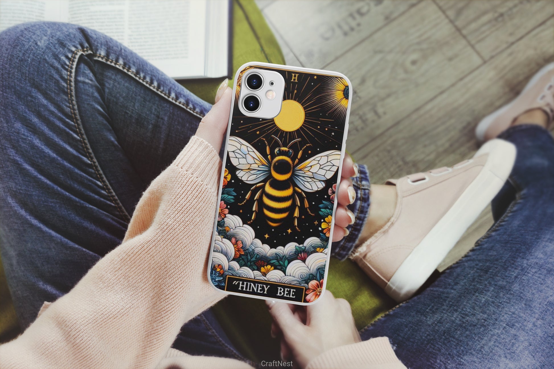 Honey Bee Tarot Card Clipart Bundle 1 - CraftNest - Digital Crafting and Art