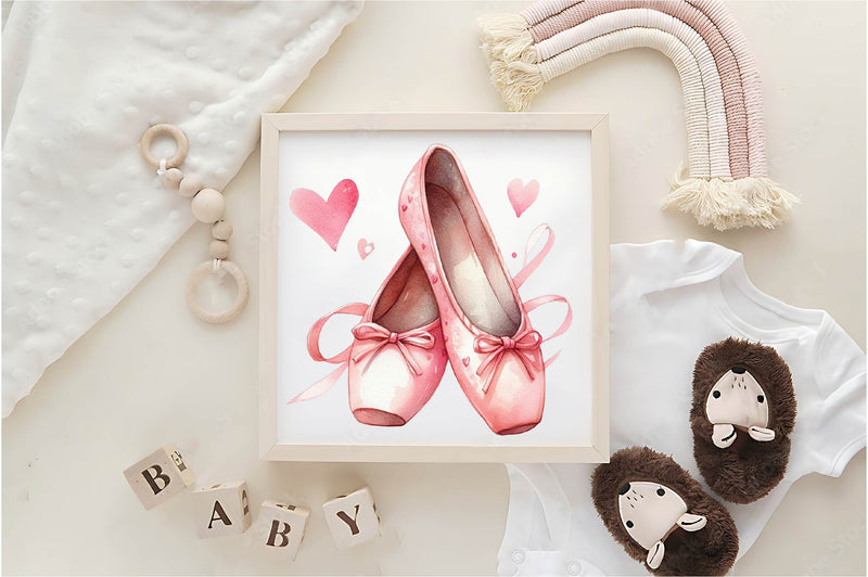 Ballet Shoes Clipart Bundle - CraftNest - Digital Crafting and Art